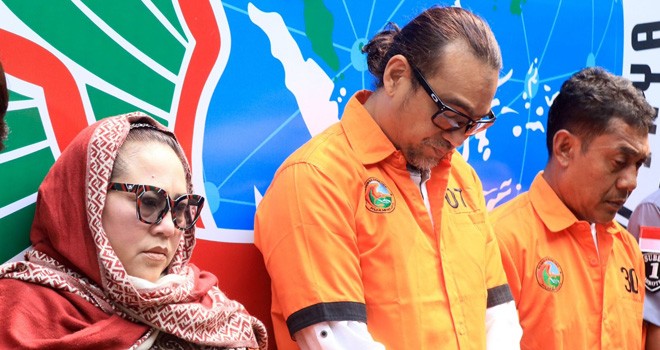Nunung dan suaminya, Jan Sambiran, direkomendasikan untuk direhabilitasi (Dery Ridwansah/JawaPos.com)