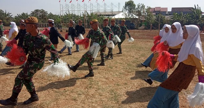 20 orang Penari Zipin dari Yon Arhanud 15 akan ikut meriahkan penutupan TMMD Kodim Demak.