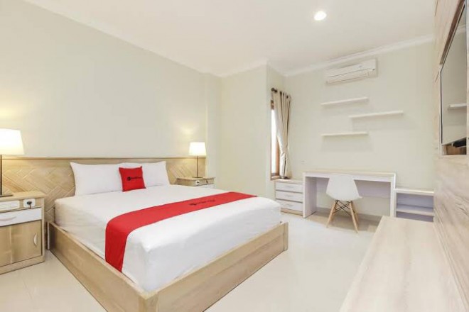 Salah satu kamar jaringan hotel RedDoorz.   