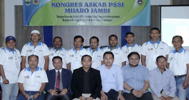 Kongres Pengurus PSSI Muarojambi.