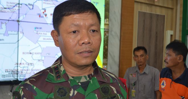 Komandan Korem 042/Garuda Putih (Danrem), Kolonel Arh Elphis Rudi.