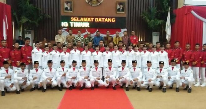 Malam Resepsi Kenegaraan HUT RI di Tanjabtim Semarak.