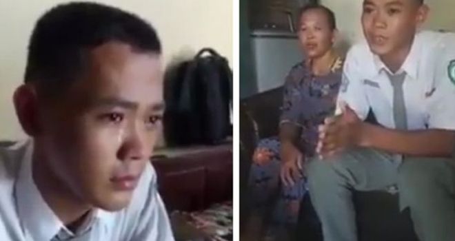 Koko Ardiansyah, anggota Paskibra Labuhan Batu.