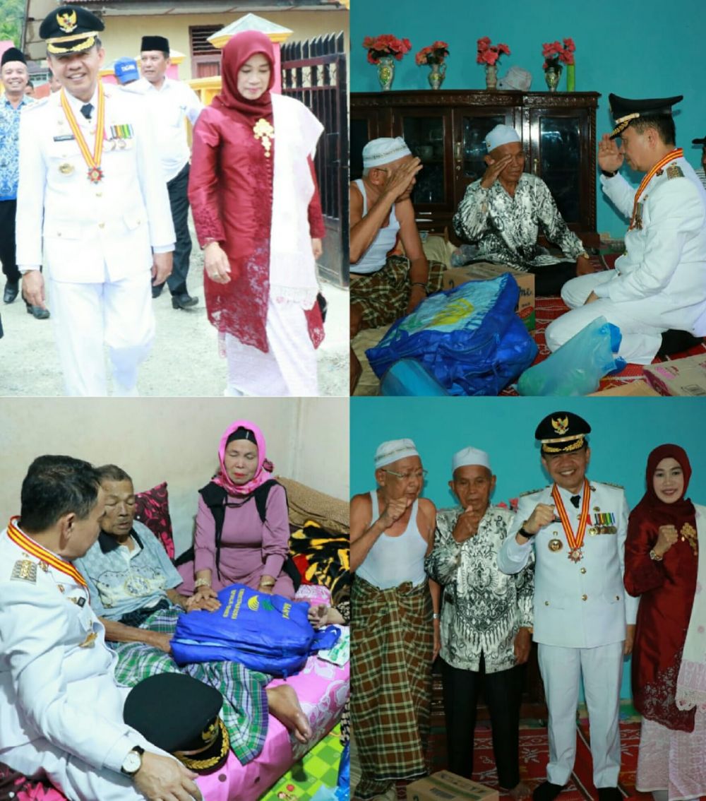 Penghormatan Pejuang Kemerdekaan, Bupati Kerinci Kunjungi Veteran Perang.