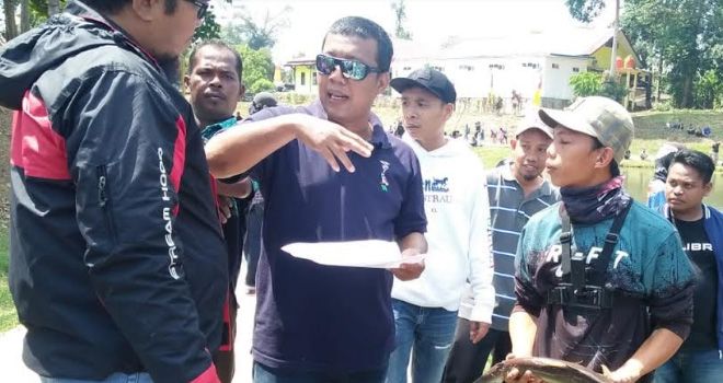 Hiburan Rakyat Dirgahayu HUT RI ke 74 di Tanjabtim Meriah.