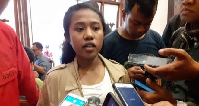 Mahasiswa asal papua.