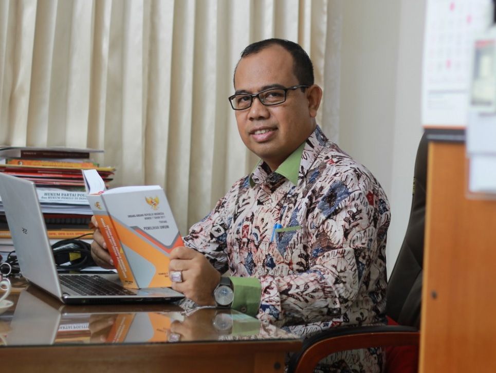 Komisioner KPU Provinsi Jambi, M Sanusi.


