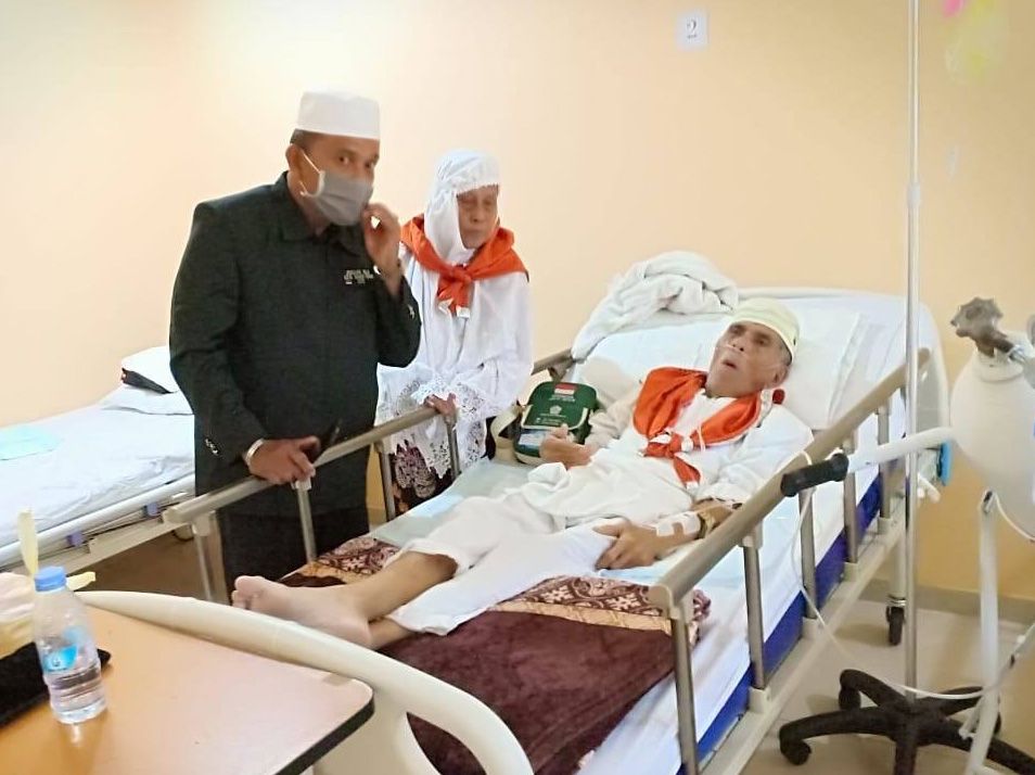 Saat Dirawat di RS Makkah.