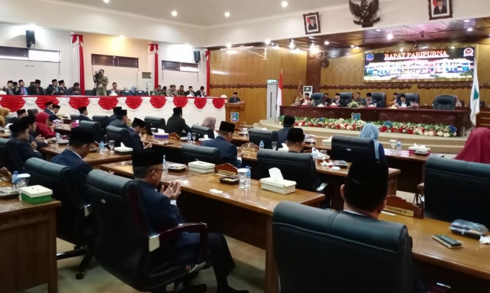 Nama-nama Anggota DPRD Tanjab Barat Periode 2019-2024.