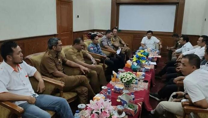 Rapat Pemantapan Persiapan Pelantikan 35 anggota Dewan terpilih, yang akan dilantik berdasarkan SK Gubernur Jambi .
