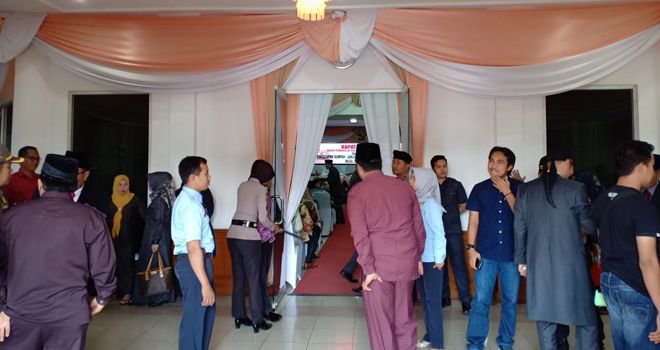 Ratusan Undangan Hadiri Pelantikan DPRD Kabupaten Batanghari Pagi Ini.