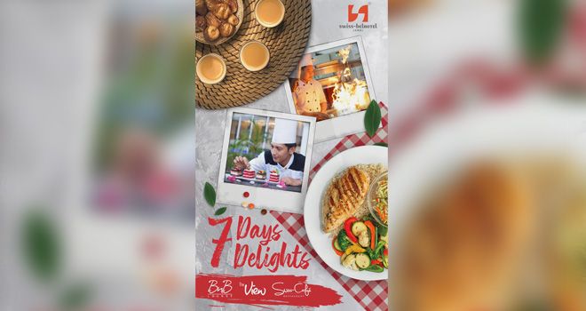 Varian menu yang tersedia di Swiss-CafeTM Restaurant dan BnB Lounge.