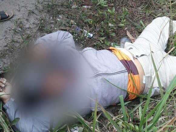 Mayat yang ditemukan Tergeletak di Jalintim.