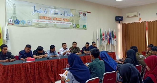 Kopipede Ajak Pemuda Peduli dan Kritis Terhadap Calon Pemimpin Jambi.