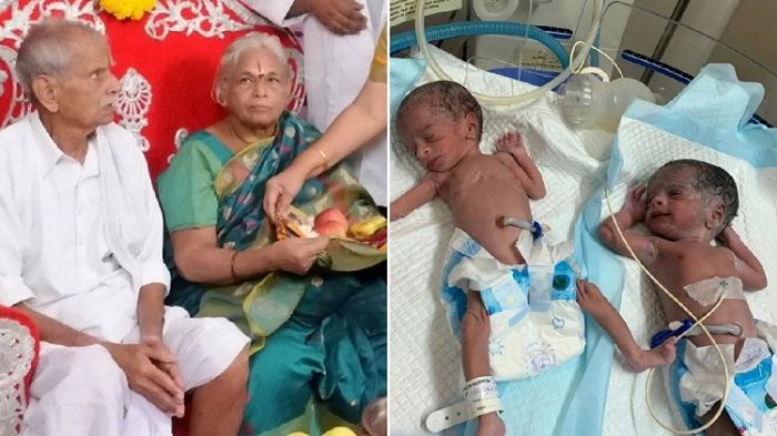 Bayi kembar pasangan Erramatti Mangayamma – E. Raja Rao 


