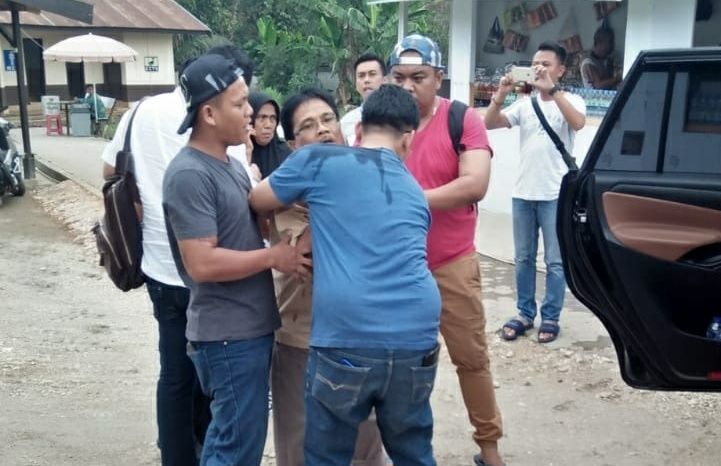 Salah satu DPO kasus korupsi yang berhasil diamankan Kejati jambi beberapa waktu lalu.