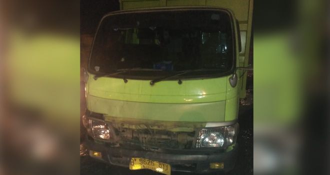 Kecelakaan Lalu lintas yang melibatkan kendaraan pengangkut batubara di wilayah Hukum Polres Muarojambi.