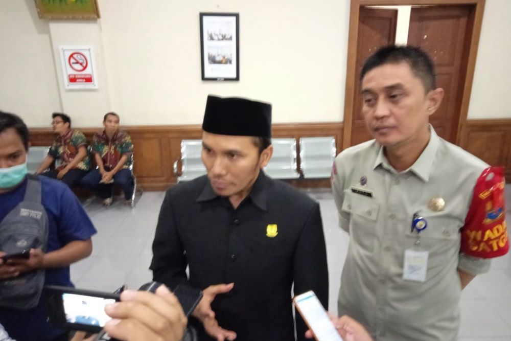Ketua DPRD Sementara Edi Purwanto.