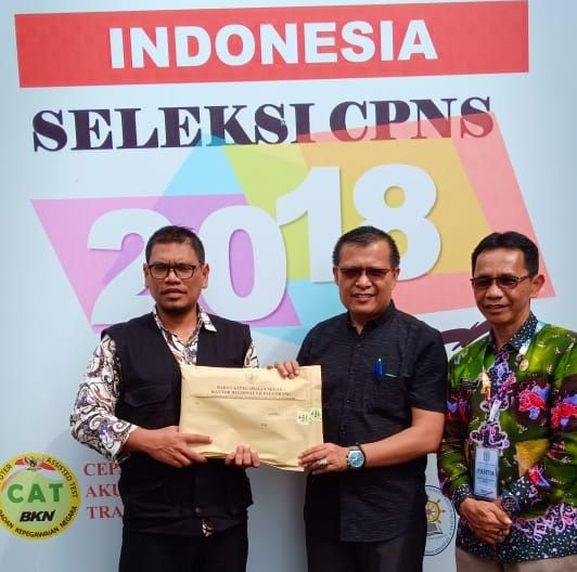 Pelaksanaan Tes CPNS Tahun lalu.