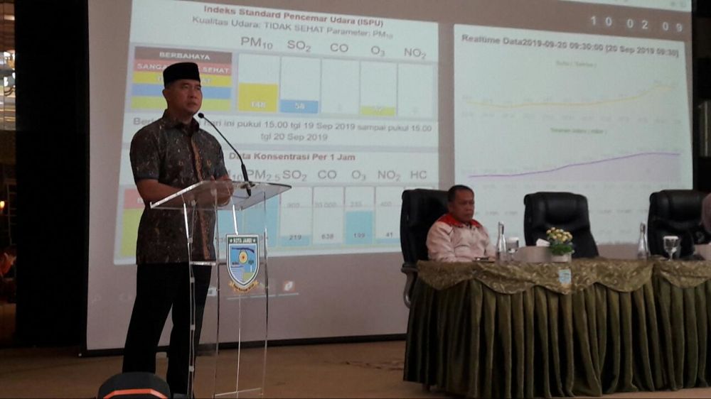 Walikota Jambi DR. Syarif Fasha, ME.