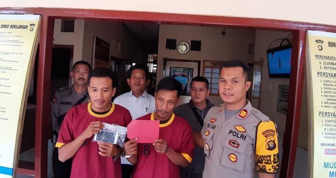Dua Pelaku Jambret Jalanan di Kota Jambi Diringkus Polisi.