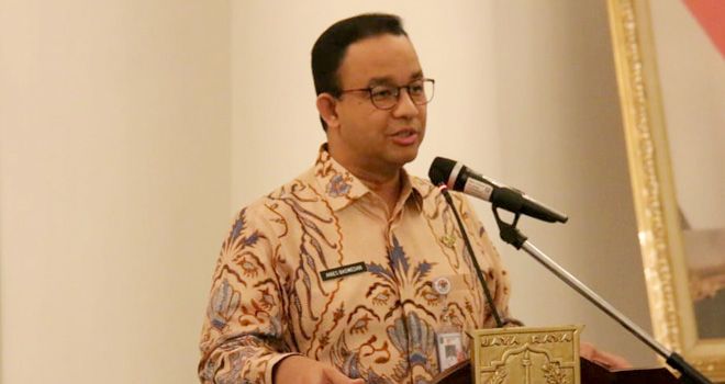 Gubernur DKI Jakarta, Anies Baswedan.