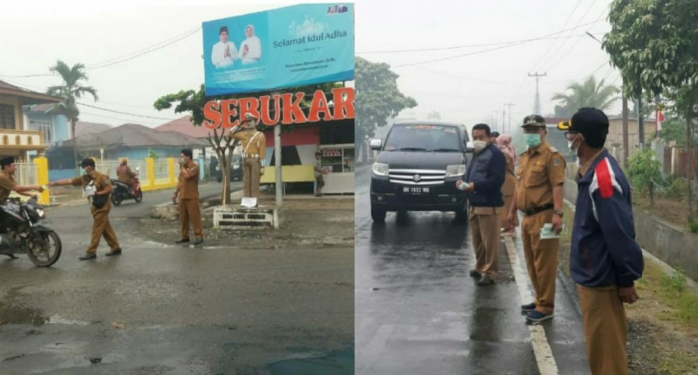 OPD di Kerinci Bagikan 1.000 Masker.

