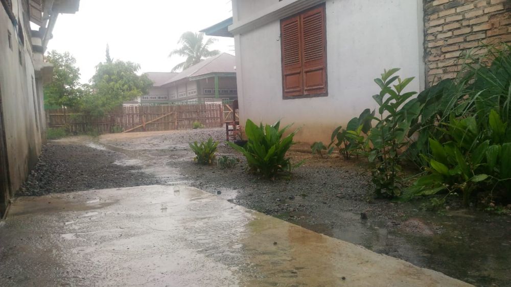 Kerinci dan Sungai Penuh Diguyur Hujan.
