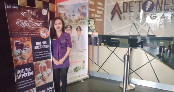 De'Tone by Afgan terus mengkreasikan makanan dan minuman, terbaru dihadirkan Coffee Time hanya Rp 80 ribu.
