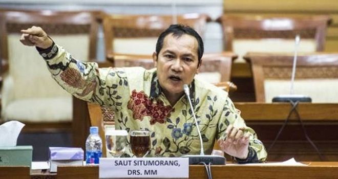 Wakil Ketua Komisi Pemberantasan Korupsi (KPK) Saut Situmorang.