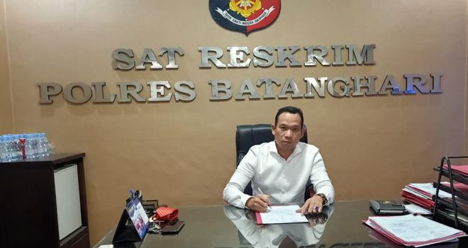 Kasat Reskrim Polres Batanghari IPTU Orivan Irnanda.