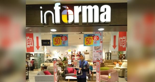 Informa Jambi Tawarkan Cashback 15 Persen.