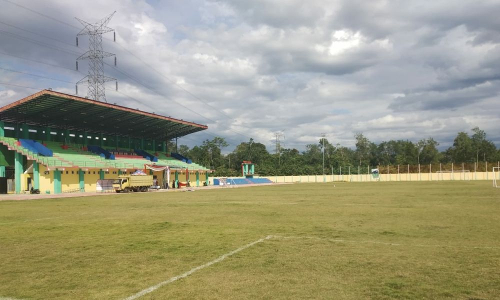 Aliran Listrik Stadion Kebanggaan Merangin Diputus.

