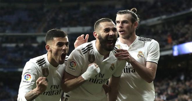 selebrasi pemain Real Madrid Fc.