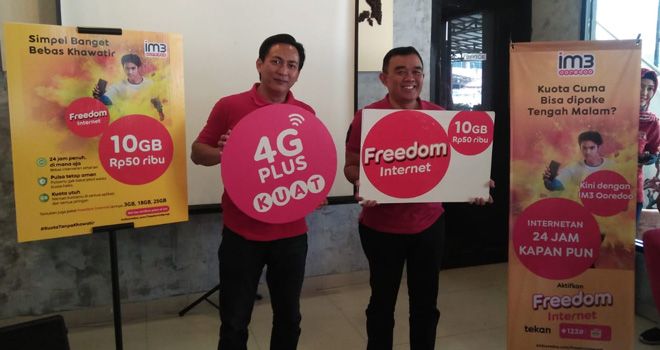 IM3 Ooredoo Hadirkan Paket Freedom Internet Full Kuota Utama 24 Jam.