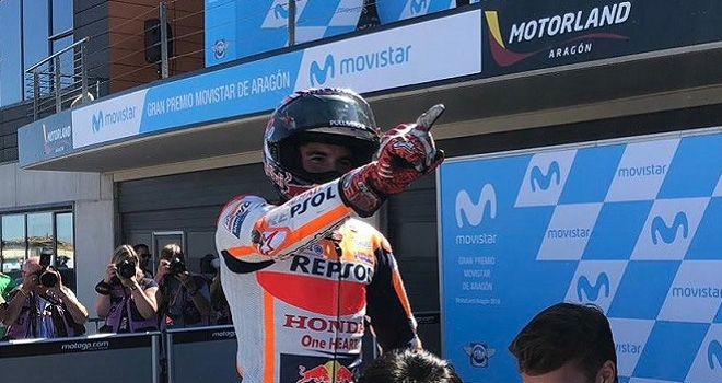 Pebalap Repsol Honda, Marc Marquez.