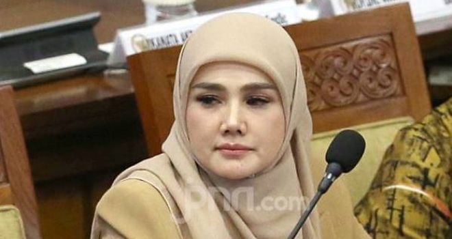 Mulan Jameela termasuk salah satu dari 575 anggota DPR periode 2019-2024. 