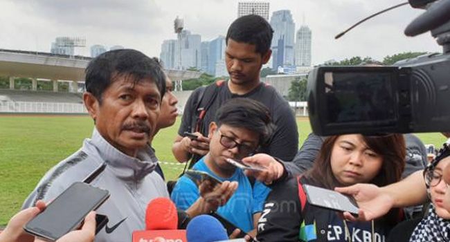 Pelatih Timnas U-22, Indra Syafri.