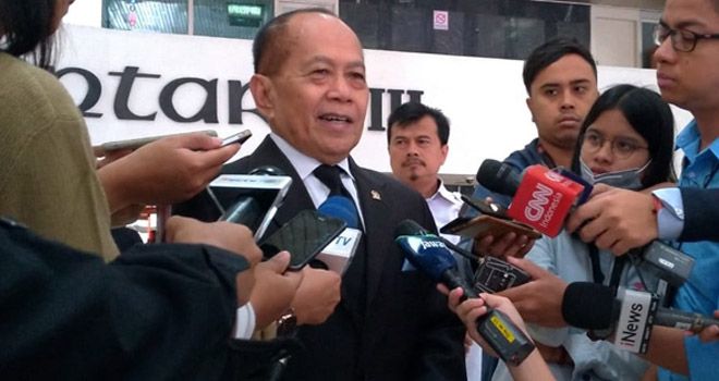 Wakil Ketua Umum Partai Demokrat, Syarief Hasan.