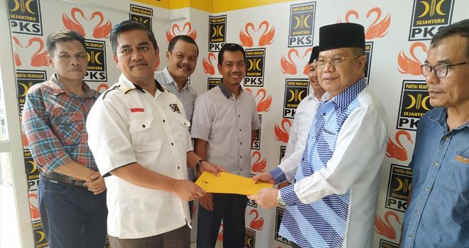 Kandidat calon Gubernur Jambi, Ramli Taha. 