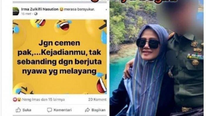 Postingan di media sosial terkait insiden yang dialami Mengko Polhukam, berbuntut panjang. 