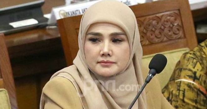 Mulan Jameela termasuk salah satu dari 575 anggota DPR periode 2019-2024. 