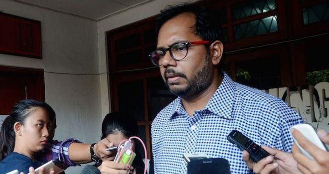 Direktur Lokataru Foundation Haris Azhar. 