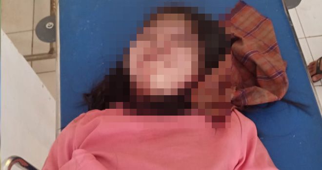 Korban pembunuhan yang dilakukan oleh suaminya.

