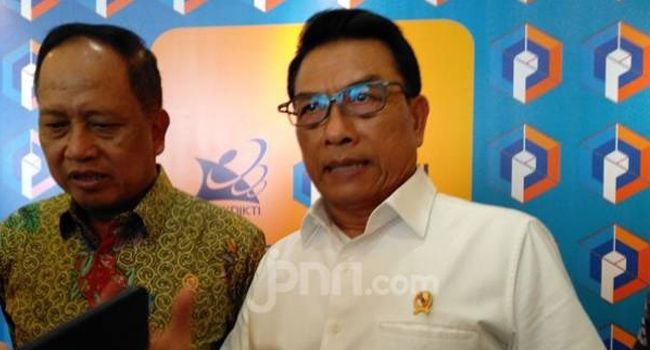 Kepala KSP Jenderal Purn TNI Moeldoko. 