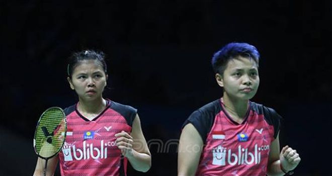 Greysia Polii/Apriyani Rahayu berhasil mengantongi selembar tiket 16 Besar.