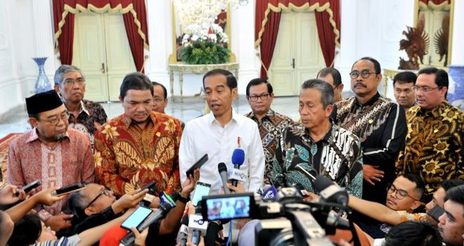 Presiden RI Terpilih 2019-2024, Jokowi.
