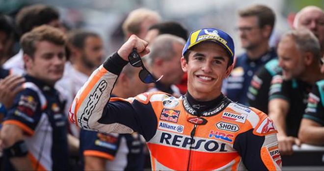  Marc Marquez Si juara dunia MotoGP 2019. 