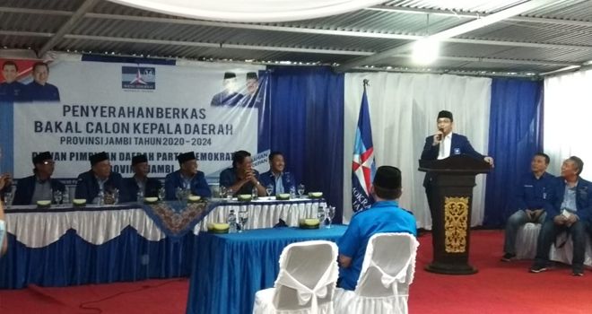 Pria yang akrab disapa Pasha Ungu ini dalam sambutannya, menyampaikan, Bakri ini yang mengurus Jambi yang sudah terbukti selama 10 tahun di DPR RI.