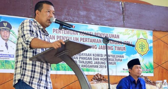 Bupati Tanjung Jabung Timur (Tanjabtim), H. Romi Hariyanto.